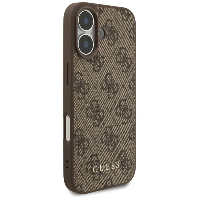 Guess 4G Classic Case for iPhone 17 - Brown - Cell phone cases and covers<<<HurtelXML