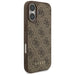 Guess 4G Classic Case for iPhone 17 - Brown - Cell phone cases and covers<<<HurtelXML