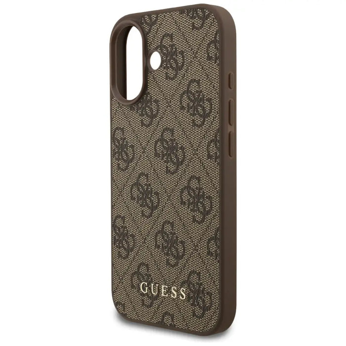 Guess 4G Classic Case for iPhone 17 - Brown - Cell phone cases and covers<<<HurtelXML