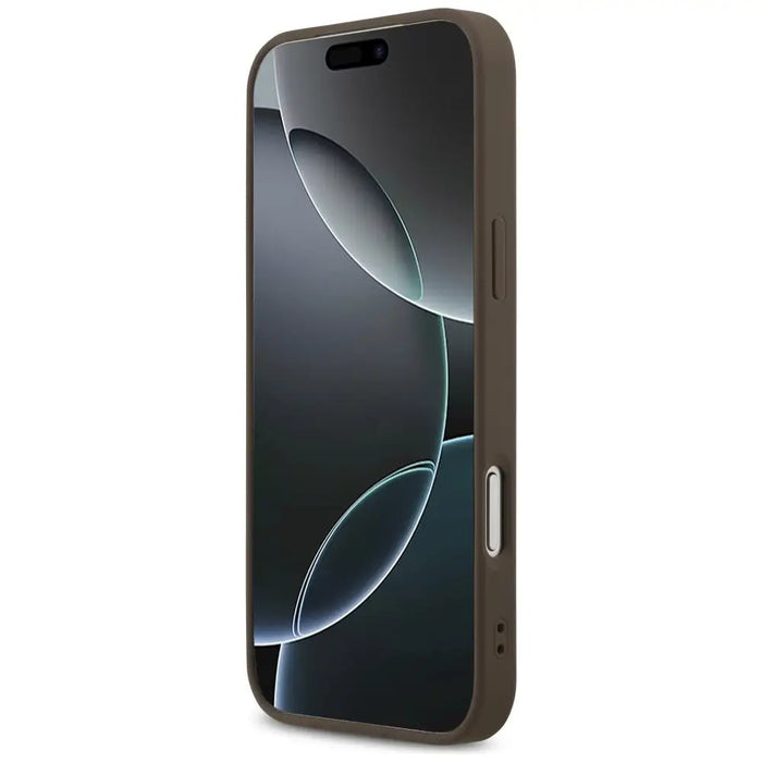 Guess 4G Classic Case for iPhone 17 Pro Max - Brown - Cell phone cases and covers<<<HurtelXML