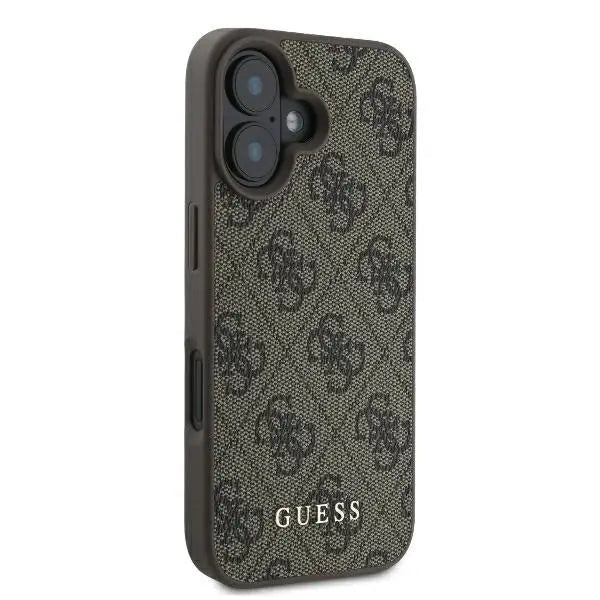 Guess 4G Classic iPhone 16 Plus Case - Brown - Cell phone cases and covers<<<HurtelXML