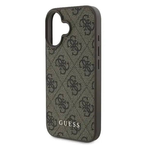 Guess 4G Classic iPhone 16 Plus Case - Brown - Cell phone cases and covers<<<HurtelXML