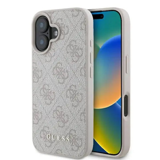 Guess 4G Classic iPhone 16 Plus Case - Pink - Cell phone cases and covers<<<HurtelXML