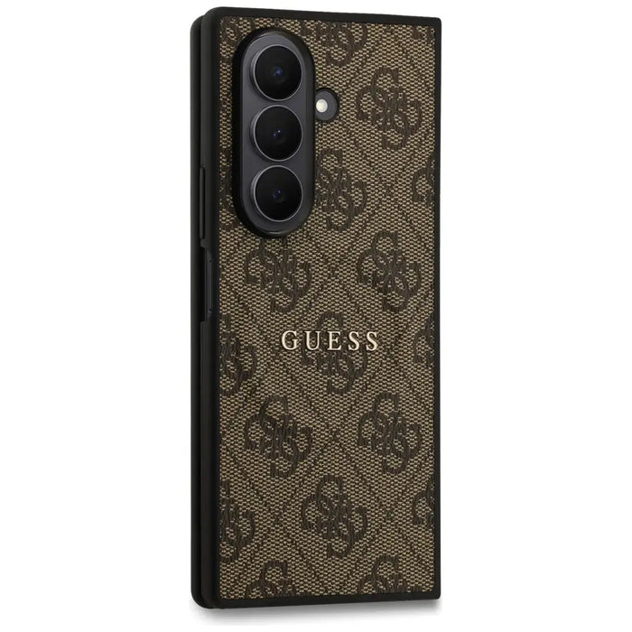 Guess 4G Classic MagSafe Case for Samsung Galaxy Z Fold7 - Brown - *Kategoria tymczasowa<<<HurtelXML