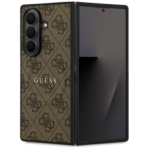 Guess 4G Classic MagSafe Case for Samsung Galaxy Z Fold7 - Brown - *Kategoria tymczasowa<<<HurtelXML
