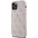 Guess 4G Collection Leather Metal Logo MagSafe Case for iPhone 12 Pro / iPhone 12 - Pink - Cell phone cases
