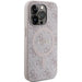 Guess 4G Collection Leather Metal Logo MagSafe Case for iPhone 15 Pro - Pink - Cell phone cases and covers<<<HurtelXML