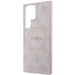 Guess 4G Collection Leather Metal Logo MagSafe Case for Samsung Galaxy S24 Ultra - Pink - Cell phone cases