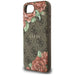 Guess 4G Flowers Print MagSafe case for iPhone 16e - brown - Cell phone cases and covers<<<HurtelXML