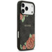 Guess 4G Flowers Print MagSafe case for iPhone 17 Pro - black - Cell phone cases and covers<<<HurtelXML