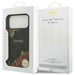 Guess 4G Flowers Print MagSafe case for iPhone 17 Pro - black - Cell phone cases and covers<<<HurtelXML