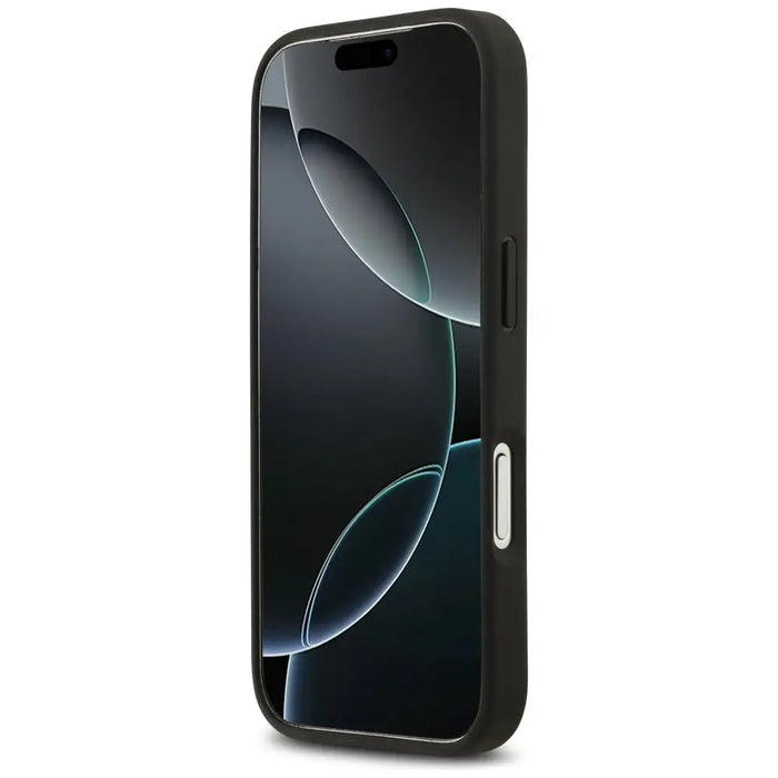 Guess 4G Flowers Print MagSafe case for iPhone 17 Pro Max - black - Cell phone cases and covers<<<HurtelXML