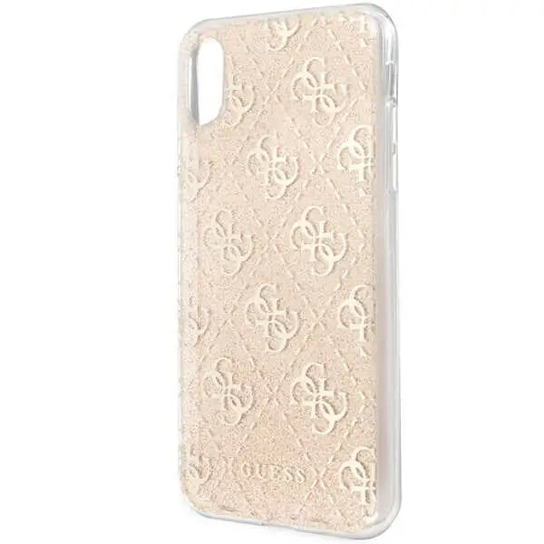 Guess 4G Glitter iPhone X/Xs Case - Gold - Cell phone cases and covers<<<HurtelXML