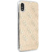 Guess 4G Glitter iPhone X/Xs Case - Gold - Cell phone cases and covers<<<HurtelXML