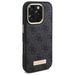 Guess 4G Logo Plate MagSafe Case for iPhone 16 Pro - Black - Cell phone cases and covers<<<HurtelXML