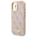 Guess 4G Logo Plate MagSafe iPhone 16 Case - Pink - Cell phone cases and covers<<<HurtelXML