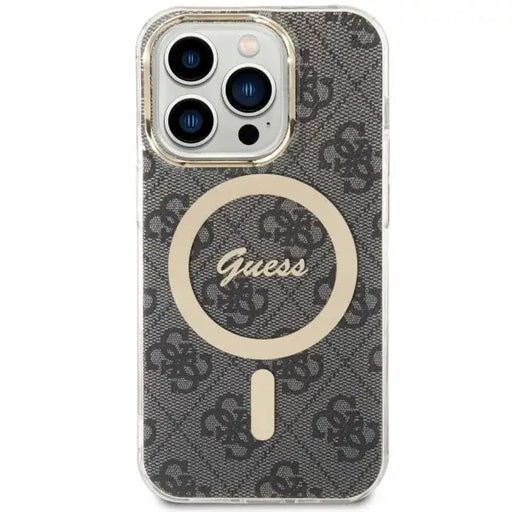 Guess 4G MagSafe case for iPhone 14 Pro - black - Cell phone cases and covers<<<HurtelXML