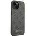 Guess 4G Metal Gold Logo Case for iPhone 14 - Gray - Cell phone cases and covers<<<HurtelXML
