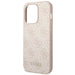 Guess 4G Metal Gold Logo Case for iPhone 14 Pro Max - Pink - Cell phone cases and covers<<<HurtelXML
