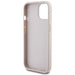 Guess 4G Metal Gold Logo case for iPhone 15 - pink - Cell phone cases and covers<<<HurtelXML