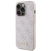 Guess 4G Metal Gold Logo case for iPhone 15 Pro - pink - Cell phone cases and covers<<<HurtelXML