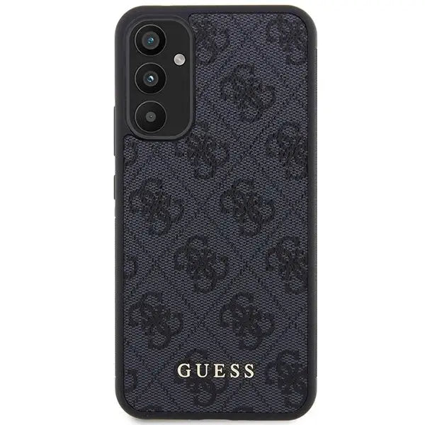 Guess 4G Metal Gold Logo Case for Samsung Galaxy A34 5G - Gray - Cell phone cases and covers<<<HurtelXML