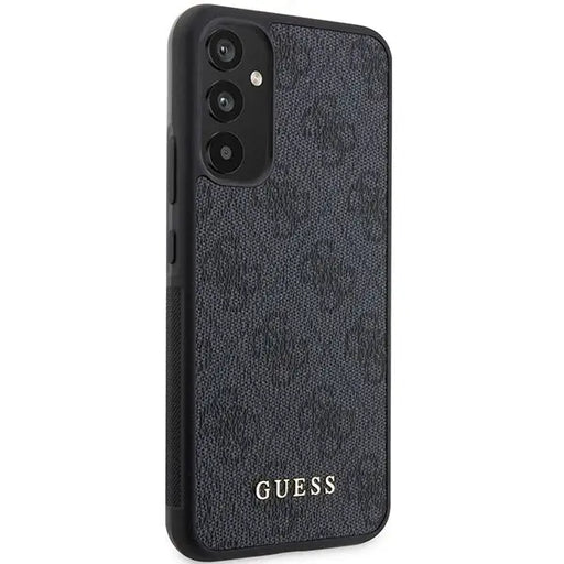 Guess 4G Metal Gold Logo Case for Samsung Galaxy A34 5G - Gray - Cell phone cases and covers<<<HurtelXML