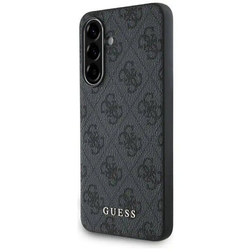 Guess 4G Metal Gold Logo Case for Samsung Galaxy A56 - Black - Cell phone cases and covers<<<HurtelXML