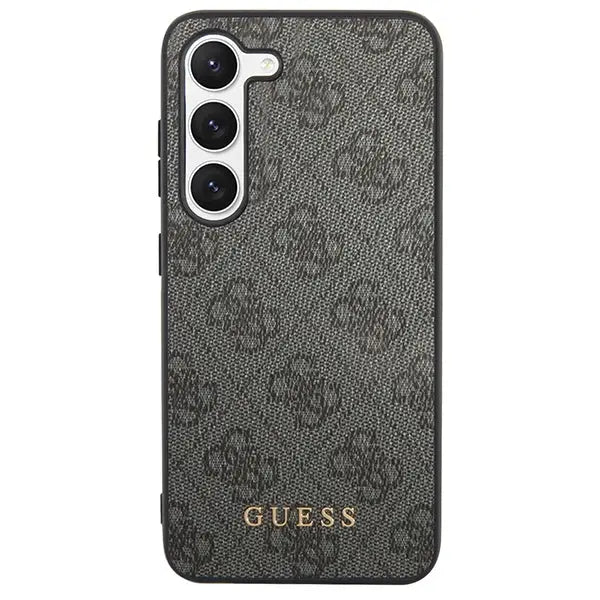 Guess 4G Metal Gold Logo case for Samsung Galaxy S24+ - black - Cell phone cases and covers<<<HurtelXML