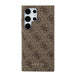 Guess 4G Metal Gold Logo case for Samsung Galaxy S24 Ultra - brown - Cell phone cases and covers<<<HurtelXML