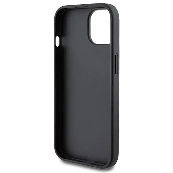 Guess 4G Metal Gold Logo iPhone 15 Case - Gray - Cell phone cases and covers<<<HurtelXML