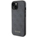 Guess 4G Metal Gold Logo iPhone 15 Case - Gray - Cell phone cases and covers<<<HurtelXML