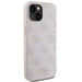 Guess 4G Metal Gold Logo iPhone 15 Plus Case - Pink - Cell phone cases and covers<<<HurtelXML