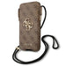 Guess 4G Metal Logo 6.7’’ Phone Bag - Brown - Cell phone cases and covers<<<HurtelXML