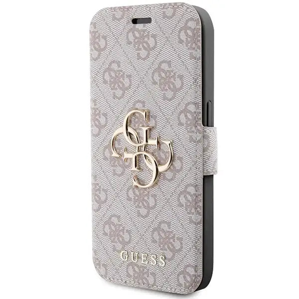 Guess 4G Metal Logo case for iPhone 15 Pro - pink - Cell phone cases and covers<<<HurtelXML