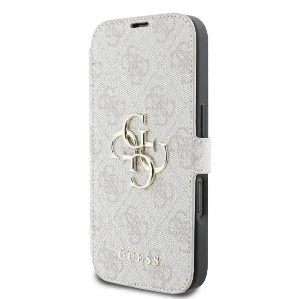 Guess 4G Metal Logo iPhone 16 Case - Pink - Cell phone cases and covers<<<HurtelXML
