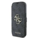 Guess 4G Metal Logo iPhone 16 Pro Case - Black - Cell phone cases and covers<<<HurtelXML