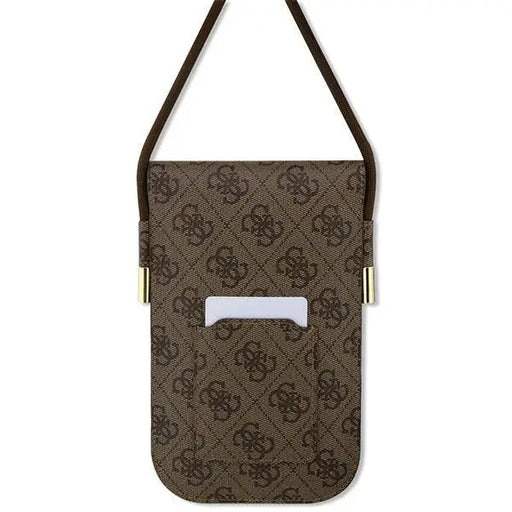 Guess 4G Metal Script Logo handbag - brown - Others<<<HurtelXML