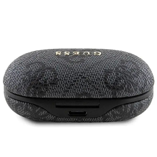 Guess 4G Metal TWS Headphones with ENC Charging Station - Black - Headphones and speakers<<<HurtelXML