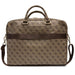 Guess 4G Printed Stripes bag for a 16’’ laptop - brown - Laptop bags<<<HurtelXML
