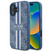 Guess 4G Printed Stripes MagSafe case for iPhone 16 - blue - Cell phone cases and covers<<<HurtelXML