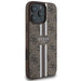 Guess 4G Printed Stripes MagSafe Case for iPhone 16 Pro Max - Brown - Cell phone cases and covers<<<HurtelXML