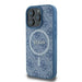 Guess 4G Ring Classic Logo MagSafe iPhone 16 Pro Case - Blue - Cell phone cases and covers<<<HurtelXML