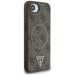 Guess 4G Ring Triangle Logo MagSafe iPhone 16e Case - Brown - Cell phone cases and covers<<<HurtelXML
