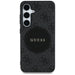 Guess 4G Round Patch Classic Logo MagSafe case for Samsung Galaxy S25 Plus black - Cell phone cases