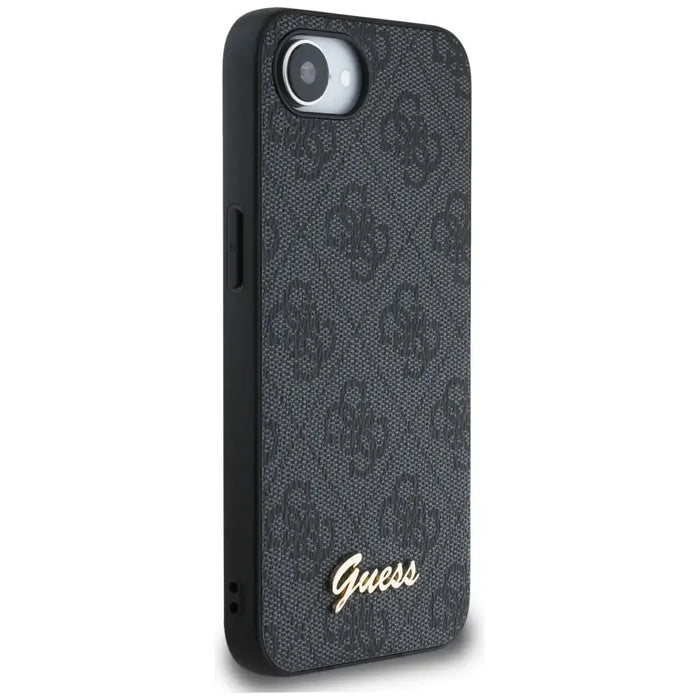 Guess 4G Script Logo MagSafe case for iPhone 16e - black - Cell phone cases and covers<<<HurtelXML