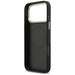 Guess 4G Srtass Logo & Big Strap Metal Buttons MagSafe Case for iPhone 17 Pro Max - Black - Cell phone cases