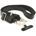 Guess 4G Srtass Logo & Big Strap Metal Buttons MagSafe Case for iPhone 17 Pro Max - Black - Cell phone cases