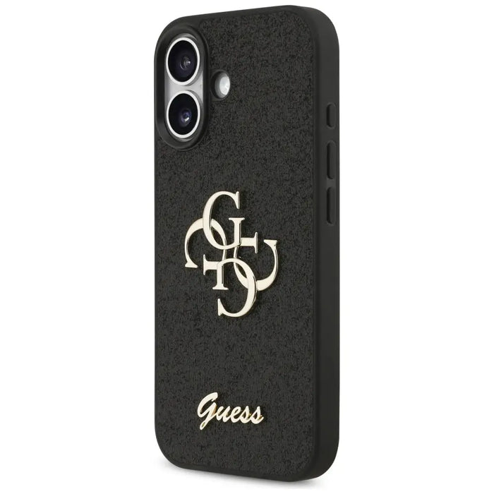 Guess 4G Strap 4G Classic Logo Case for iPhone 17 - Black - Cell phone cases and covers<<<HurtelXML