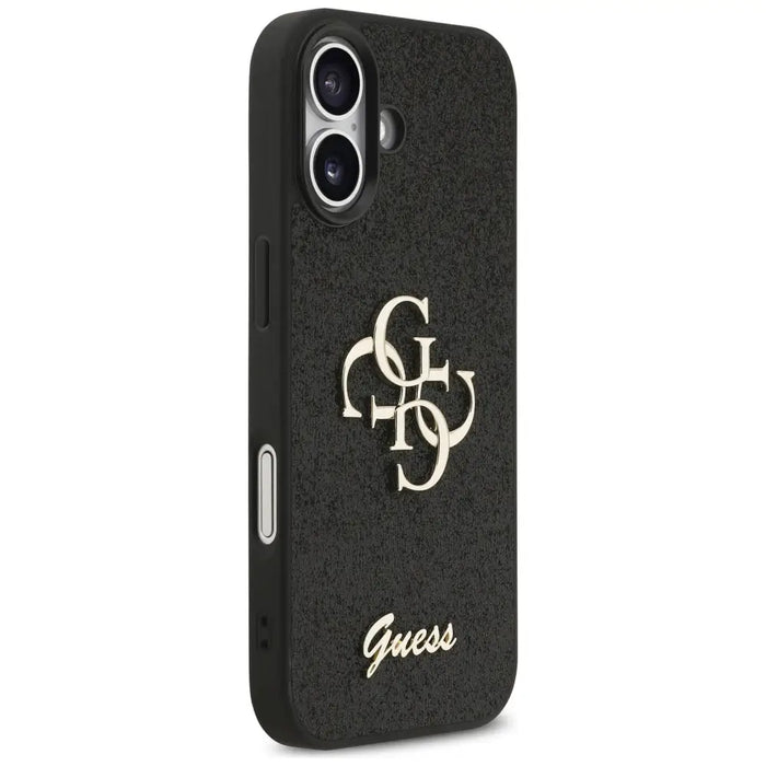 Guess 4G Strap 4G Classic Logo Case for iPhone 17 - Black - Cell phone cases and covers<<<HurtelXML